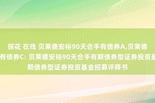 探花 在线 贝莱德安裕90天合手有债券A,贝莱德安裕90天合手有债券C: 贝莱德安裕90天合手有期债券型证券投资基金招募评释书