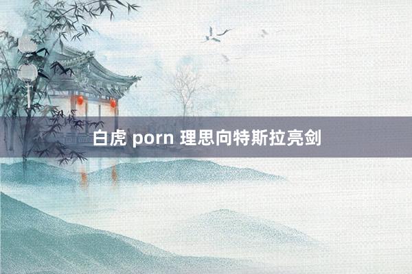 白虎 porn 理思向特斯拉亮剑