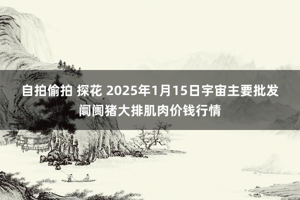 自拍偷拍 探花 2025年1月15日宇宙主要批发阛阓猪大排肌肉价钱行情